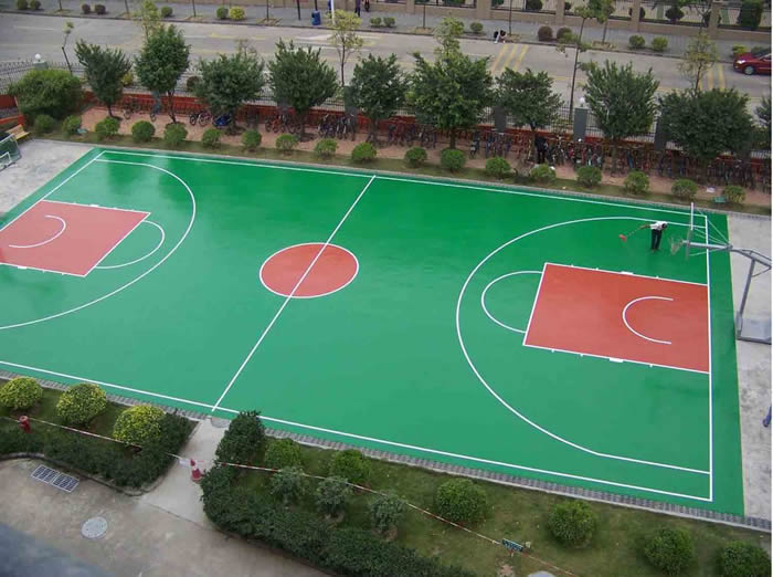 篮球场地坪漆